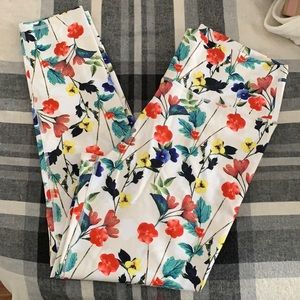 Fabletics high rise crop bottoms